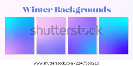 Similar – Image, Stock Photo Snow meshes
