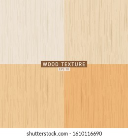 set of 4 Wood texture background