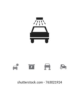 Set Of 5 Editable Transport Icons. Includes Symbols Such As Repair, Car, Battery And More. Can Be Used For Web, Mobile, UI And Infographic Design.