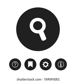 Set Of 5 Editable Web Icons. Includes Symbols Such As Tag, Faq, Quiz And More. Can Be Used For Web, Mobile, UI And Infographic Design.