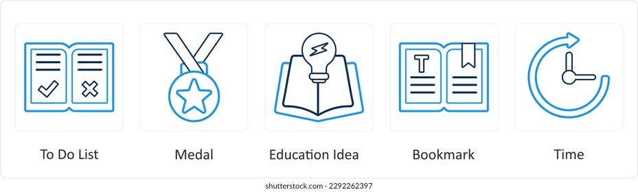 A set of 5 mix icons as play, hospital, hospital sign