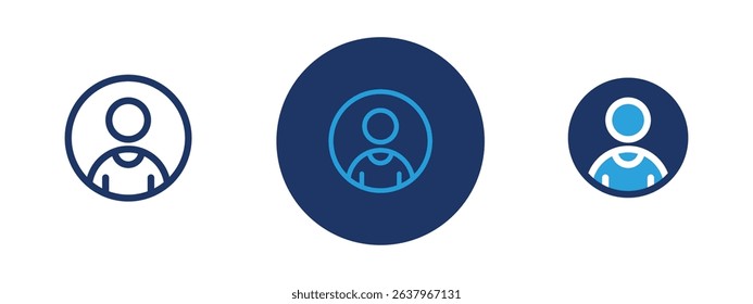 Set of 5 pixel perfect colored People icon with 1 unexpanded, 1 silhouette, Group of person symbols representing community or population.