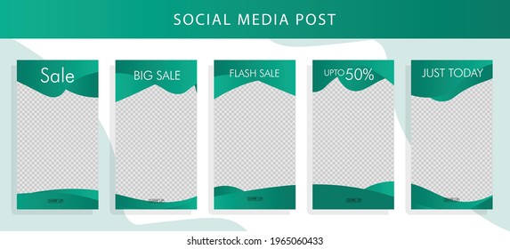 Set 5 of Social Media Instagram Networks Stories Sale Banner Background, Mobile App, Poster, Flyer, Coupon, Gift Card, Smartphone Template Story,Liquid Abstract Modern. editable template eps 10 vector