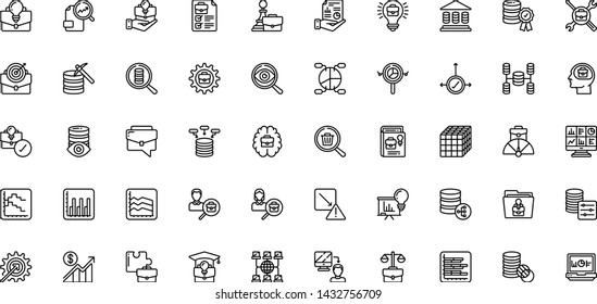 A set of 50 Business Intelligence Icons