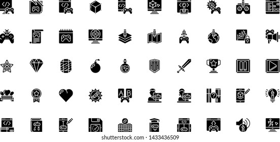 A set of 50 Game Development icons, who’s up for some gaming