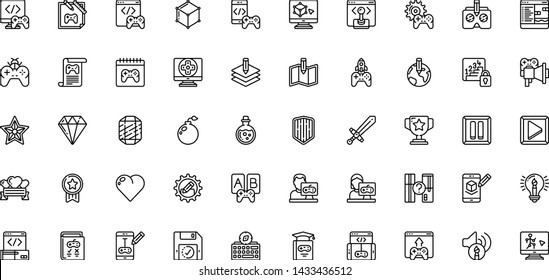 A set of 50 Game Development icons, who’s up for some gaming