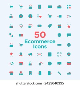 Icono de interfaz Ecommerce Packs de color Duotone