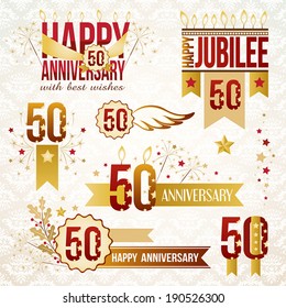 Illustrations Images Et Images Vectorielles De Stock De Anniversaire 50 Ans Bougie Shutterstock