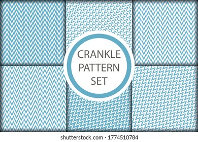 Set of 6 colorful geometric pattern background. Abstract line, dot retro style vector illustration for wallpaper, flyer, cover, banner, design template minimalistic ornament, backdrop, wrapping