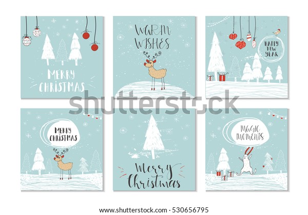 Christmas Phone Wallpapers Set of 6