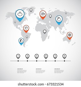 Set Of 6 Editable Cookware Icons. Includes Symbols Such As Custard, Orange, Apple And More. Can Be Used For Web, Mobile, UI And Infographic Design.