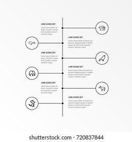 Set Of 6 Editable Zoo Outline Icons. Includes Symbols Such As Hawk, Mouse, Rat And More. Can Be Used For Web, Mobile, UI And Infographic Design.