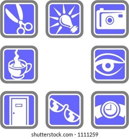 A set of 8 business vector icons. Check my portfolio for many more images of this series.