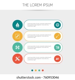 Set Of 8 Editable Service Icons. Includes Symbols Such As Reconstruction, Screwdriver Wrench, Technical Support And More. Can Be Used For Web, Mobile, UI And Infographic Design.