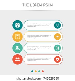 Set Of 8 Editable Sport Icons. Includes Symbols Such As Profile, Fitness Drink, Strong Love And More. Can Be Used For Web, Mobile, UI And Infographic Design.