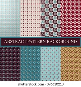 set of 8 vector backgrounds. 8 different colorful patterns