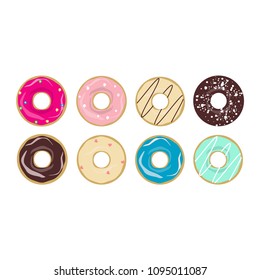 Set of 8 vector objects for your tasty projects!