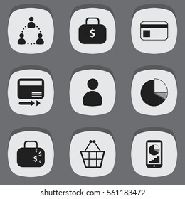 Set Of 9 Editable Analytics Icons. Includes Symbols Such As Transmission, Phone Statistics, Bank Payment And More. Can Be Used For Web, Mobile, UI And Infographic Design.