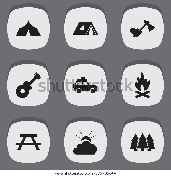 Set Of 9 Editable Travel Icons.\
Includes Symbols Such As Voyage Car, Sunrise, Fever And More. Can\
Be Used For Web, Mobile, UI And Infographic\
Design.