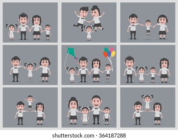 set 9 family backgrounds