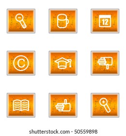 Set of 9 glossy web icons (set 20).