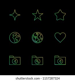 Set of 9 icons, for web, internet, mobile apps, interface design: business, finance, shopping, communication, fitness, computer, media, transportation, travel, easter, christmas, summer, device