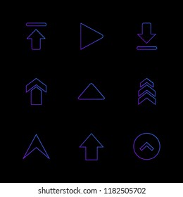 Set of 9 icons, for web, internet, mobile apps, interface design: business, finance, shopping, communication, fitness, computer, media, transportation, travel, easter, christmas, summer, device