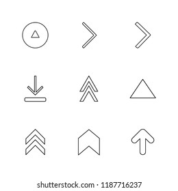 Set of 9 icons, for web, internet, mobile apps, interface design: business, finance, shopping, communication, fitness, computer, media, transportation, travel, easter, christmas, summer, device