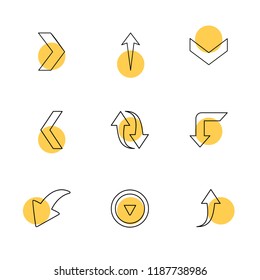 Set of 9 icons, for web, internet, mobile apps, interface design: business, finance, shopping, communication, fitness, computer, media, transportation, travel, easter, christmas, summer, device