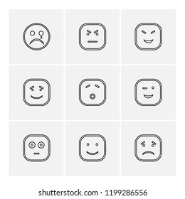 Set of 9 icons, for web, internet, mobile apps, interface design: business, finance, shopping, communication, fitness, computer, media, transportation, travel, easter, christmas, summer, device