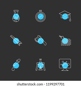 Set of 9 icons, for web, internet, mobile apps, interface design: business, finance, shopping, communication, fitness, computer, media, transportation, travel, easter, christmas, summer, device