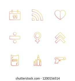 Set of 9 icons, for web, internet, mobile apps, interface design: business, finance, shopping, communication, fitness, computer, media, transportation, travel, easter, christmas, summer, device