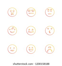 Set of 9 icons, for web, internet, mobile apps, interface design: business, finance, shopping, communication, fitness, computer, media, transportation, travel, easter, christmas, summer, device