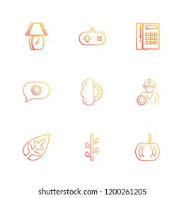 Set of 9 icons, for web, internet, mobile apps, interface design: business, finance, shopping, communication, fitness, computer, media, transportation, travel, easter, christmas, summer, device