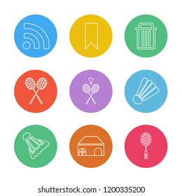 Set of 9 icons, for web, internet, mobile apps, interface design: business, finance, shopping, communication, fitness, computer, media, transportation, travel, easter, christmas, summer, device