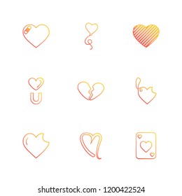 Set of 9 icons, for web, internet, mobile apps, interface design: business, finance, shopping, communication, fitness, computer, media, transportation, travel, easter, christmas, summer, device