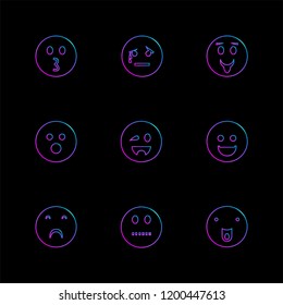 Set of 9 icons, for web, internet, mobile apps, interface design: business, finance, shopping, communication, fitness, computer, media, transportation, travel, easter, christmas, summer, device