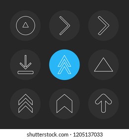 Set of 9 icons, for web, internet, mobile apps, interface design: business, finance, shopping, communication, fitness, computer, media, transportation, travel, easter, christmas, summer, device