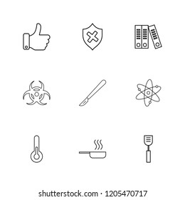 Set of 9 icons, for web, internet, mobile apps, interface design: business, finance, shopping, communication, fitness, computer, media, transportation, travel, easter, christmas, summer, device