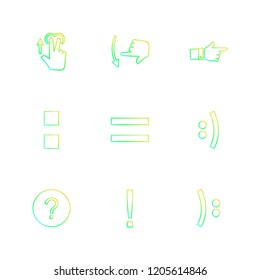 Set of 9 icons, for web, internet, mobile apps, interface design: business, finance, shopping, communication, fitness, computer, media, transportation, travel, easter, christmas, summer, device