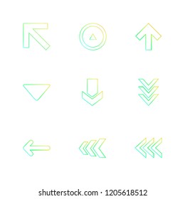 Set of 9 icons, for web, internet, mobile apps, interface design: business, finance, shopping, communication, fitness, computer, media, transportation, travel, easter, christmas, summer, device