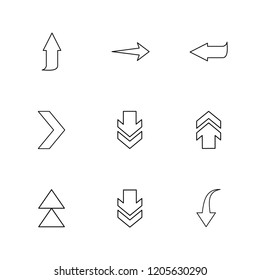 Set of 9 icons, for web, internet, mobile apps, interface design: business, finance, shopping, communication, fitness, computer, media, transportation, travel, easter, christmas, summer, device
