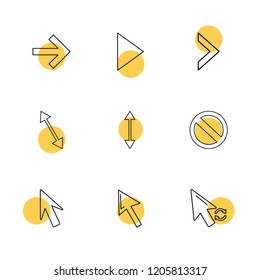 Set of 9 icons, for web, internet, mobile apps, interface design: business, finance, shopping, communication, fitness, computer, media, transportation, travel, easter, christmas, summer, device