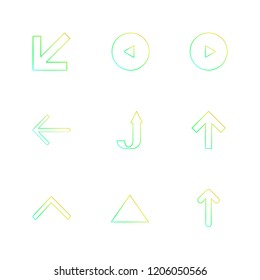 Set of 9 icons, for web, internet, mobile apps, interface design: business, finance, shopping, communication, fitness, computer, media, transportation, travel, easter, christmas, summer, device