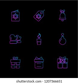 Set of 9 icons, for web, internet, mobile apps, interface design: business, finance, shopping, communication, fitness, computer, media, transportation, travel, easter, christmas, summer, device