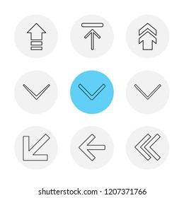 Set of 9 icons, for web, internet, mobile apps, interface design: business, finance, shopping, communication, fitness, computer, media, transportation, travel, easter, christmas, summer, device