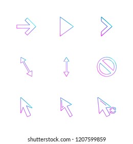 Set of 9 icons, for web, internet, mobile apps, interface design: business, finance, shopping, communication, fitness, computer, media, transportation, travel, easter, christmas, summer, device