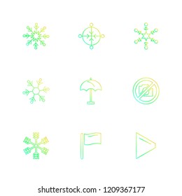 Set of 9 icons, for web, internet, mobile apps, interface design: business, finance, shopping, communication, fitness, computer, media, transportation, travel, easter, christmas, summer, device