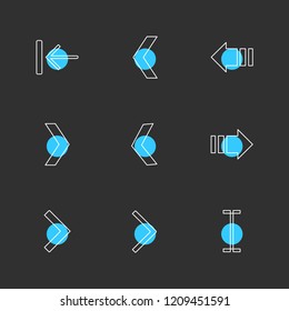 Set of 9 icons, for web, internet, mobile apps, interface design: business, finance, shopping, communication, fitness, computer, media, transportation, travel, easter, christmas, summer, device