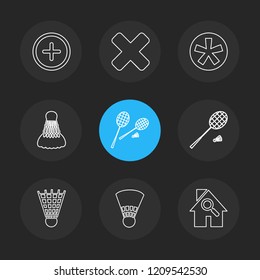 Set of 9 icons, for web, internet, mobile apps, interface design: business, finance, shopping, communication, fitness, computer, media, transportation, travel, easter, christmas, summer, device